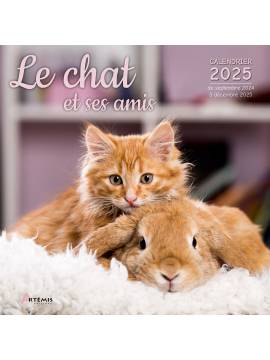 CALENDRIER LE CHAT ET SES AMIS 2025