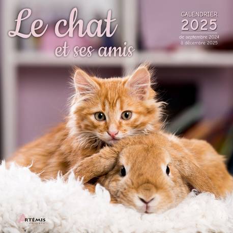 CALENDRIER LE CHAT ET SES AMIS 2025