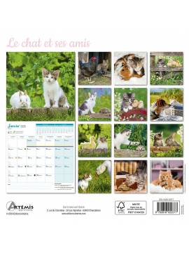 CALENDRIER LE CHAT ET SES AMIS 2025