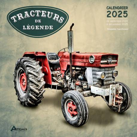 CALENDRIER TRACTEURS DE LEGENDE 2025