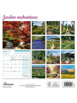 CALENDRIER JARDINS ENCHANTEURS 2025