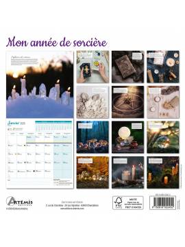 CALENDRIER MON ANNEE DE SORCIERE 2025