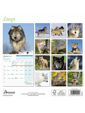 CALENDRIER LOUPS 2025