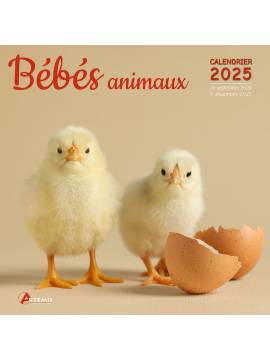 CALENDRIER BEBES ANIMAUX 2025