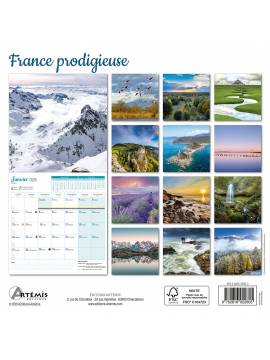 CALENDRIER FRANCE PRODIGIEUSE 2025