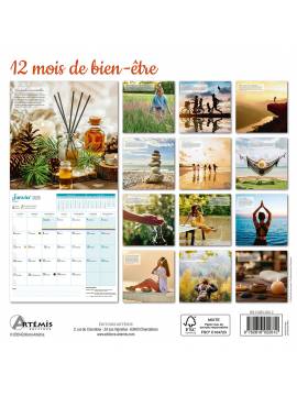 CALENDRIER 12 MOIS DE BIEN-ETRE 2025