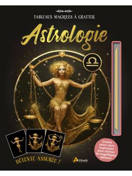 ASTROLOGIE TABLEAUX MAGIQUES A GRATTER